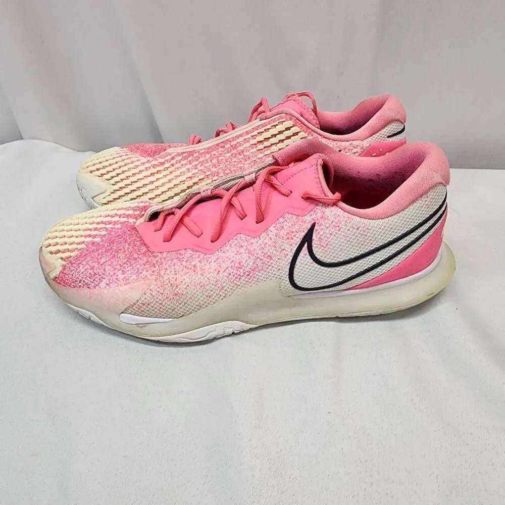 Nike Zoom Vapor Cage 4 Rafa Digital Pink/Gridiron/White Sneakers Shoes Men's 14